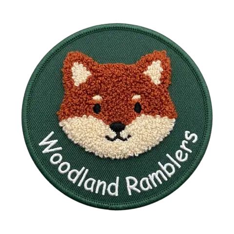 Custom chenille patch sample