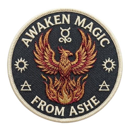 Embroidered patch sample