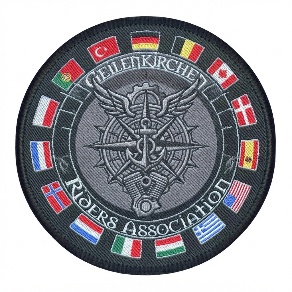 Woven custom patch sample