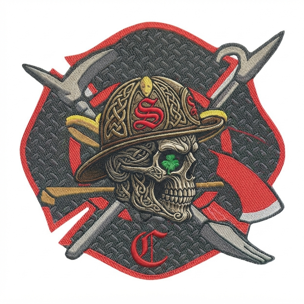 Woven custom patch sample
